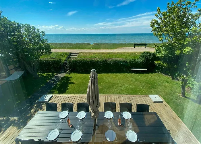 Beachfront At With Sea View *